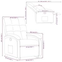 Sta-op-stoel verstelbaar stof lichtgrijs - thumbnail