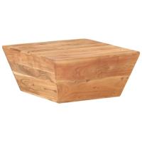 VidaXL Salontafel v-vormig 66x66x30 cm massief acaciahout - thumbnail
