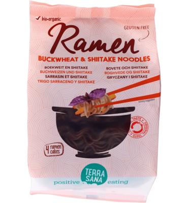 TerraSana Ramen boekweit shiitake bio 280 Gram