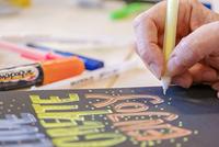 Schetsboek sakura 80 zwarte vellen 130x210mm zwart - thumbnail