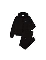 Lacoste Hooded Zipper Trainingspak Heren Zwart - Maat S - Kleur: Zwart | Soccerfanshop - thumbnail