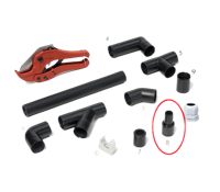 Reich AWS Afvoer Slangaansluiting 25mm - thumbnail