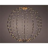 Lichtbol 192LED metaal met timer Ø28cm - thumbnail