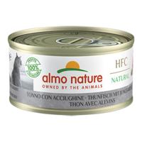 Almo Nature HFC Natural kattenvoer tonijn & jonge ansjovis 70g - thumbnail