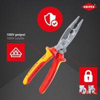 Knipex 13 96 200 Elektro-Installatietang VDE - thumbnail