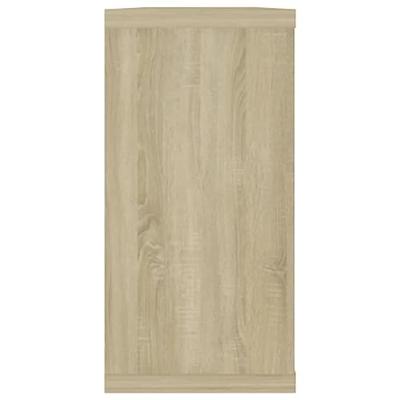 VidaXL Wandschappen kubus 4 st 100x15x30 cm bewerkt hout sonoma eiken