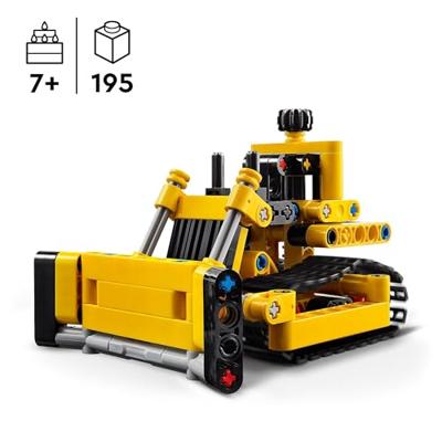 Lego Technic 42163 Zware Bulldozer - thumbnail