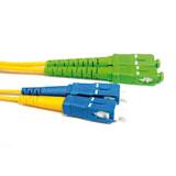 ACT RL3802 Glasvezel patchkabel Duplex LSZH Singlemode SC/APC-SC/UPC 9/125 OS2 - 2 meter