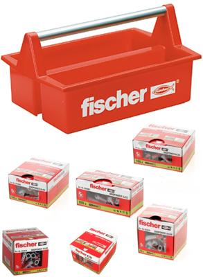 Fischer duopower pluggen assortiment 395 stuks in mobibox Fischer duopower pluggen assortiment 395 stuks in mobibox