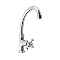 Fonteinkraan Sapho Antea 1-knop Gebogen 26 cm Chroom Sapho - thumbnail