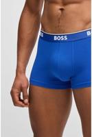 Boss Power boxershort - trunk 3-pack blauw - thumbnail