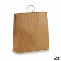 Papieren Zak Pincello Bruin 46 x 16 x 59 cm 46 x 59 x 0,3 cm (25 Stuks) - thumbnail
