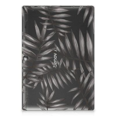 Lenovo Tab 10 | Tab 2 A10-30 | Siliconen hoesje | Leaves Grey Lenovo Tab 10 | Tab 2 A10-30 | Siliconen hoesje | Leaves Grey