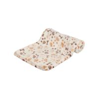 TRIXIE DEKEN LINGO SOFTFLEECE WIT / BEIGE 75X50X2 CM 2 ST - thumbnail