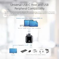 ATEN US3312 2-Port USB-C 4K DisplayPort KVM-switch 4096 x 2160 Pixel - thumbnail