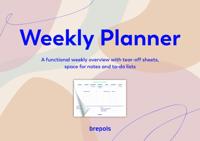 Planner brepols weekly planner a4 7d/1p - thumbnail