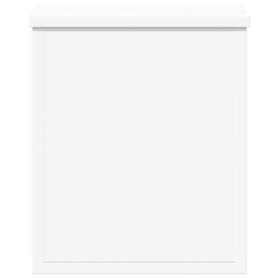 Opbergbox 30x35x35 cm bewerkt hout wit