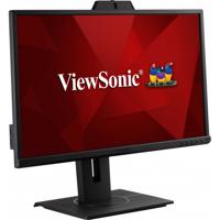 Viewsonic VG2440V 60,5 cm (24 inch) kantoormonitor (Full-HD, IPS-paneel, HDMI, DP, USB 3.2 Hub, webcam met microfoon, in hoogte verstelbaar, luidspreker, Eye-Care, 4 jaar omruilservice) zwart - thumbnail
