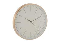 J-Line Klok Aluminium Goud - thumbnail