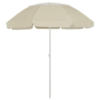 Strandparasol 300 cm zandgeel