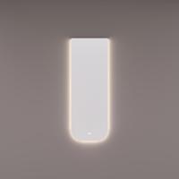 HIPP Design spiegel Sun-Line Plafond Ovaal-Recht met Indirecte LED Verlichting Rondom Zijdelings - 50 x 140 cm - Spiegelverwarming - Kleurenwissel - Touchdimmer - thumbnail