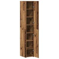 Hoge kast 2 pcs Oudhout 30 x 42,5 x 185 cm - thumbnail
