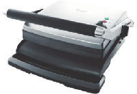 Sage THE ADJUSTA GRILL Contact grill Grijs - thumbnail