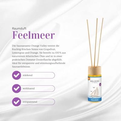 Baldini Geurstokjes feelmeer bio demeter 50 Milliliter