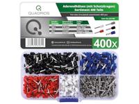 Quadrios 22C482 Assortiment adereindhulzen 0.5 mm², 0.75 mm², 1 mm², 2.5 mm² Deels geïsoleerd 400 stuk(s) - thumbnail
