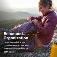 Osprey Aura AG 50 Backpack Dames Berry Sorbet Red WM/L - thumbnail