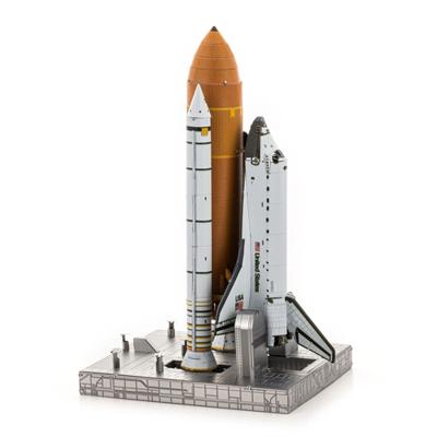 Metal Earth Space Shuttle Launch Kit Shuttle + Shuttledrager-set Montagekit