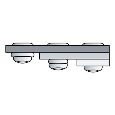 Gesipa Blindklinknagel | klinknagelschacht d x l 3,2 x 11 mm | aluminium / staal | 1000 stuks - 1433824 1433824