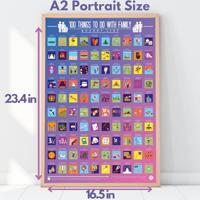 Gift Republic Kraskaart - 100 Dingen om te doen met Familie - thumbnail