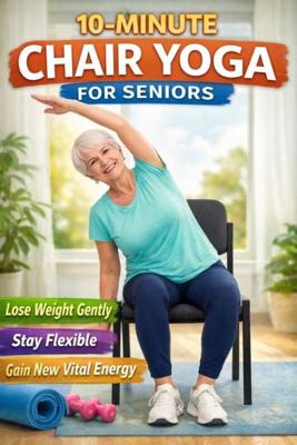 10-MINUTE CHAIR YOGA FOR SENIORS Lose Weight Gently, Stay Flexible, and Gain New Vital Energy - Mia Fitwell - ebook