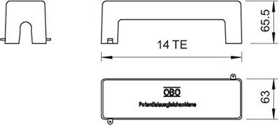 OBO Bettermann 1801 AH Montage-accessoires 1 stuk(s)