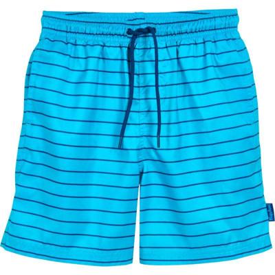 Playshoes zwemshort Strepen Aquablauw-158-164