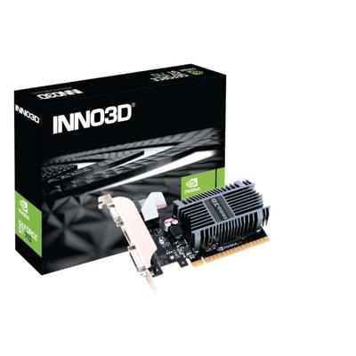 INNO3D N710-1SDV-E3BX GeForce GT710, 2GB SDDR3, 64-bit, 954, 1600,DVI+VGA+HDMI