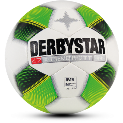 Derbystar Voetbal X-Treme Pro TT wit/groen