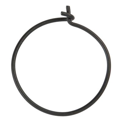 Creativ Company Oorbel zwart, 8st.