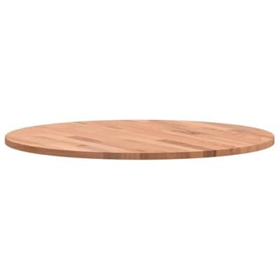 Tafelblad rond 60x1,5 cm massief beukenhout