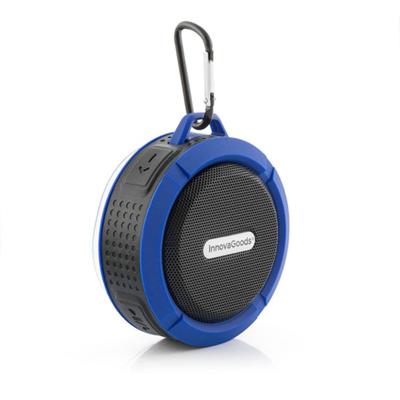 Waterbestendige Draagbare Draadloze Luidspreker DropSound InnovaGoods Waterbestendige Draagbare Draadloze Luidspreker DropSound InnovaGoods