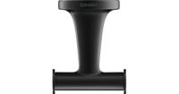 Duravit Starck T Handdoekhaak Dubbel 6x7,6x5 cm Mat Zwart - thumbnail