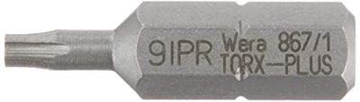 Wera 867/1 IPR TORX PLUS® bits met boring, 9 IPR x 25 mm - 1 stuk(s) - 05134698001