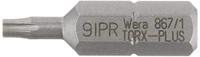 Wera 867/1 IPR TORX PLUS® bits met boring, 9 IPR x 25 mm - 1 stuk(s) - 05134698001 - thumbnail