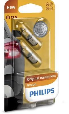 Philips Automotive 24720930 Halogeenlamp Standard H6W 6 W 12 V Philips Automotive 24720930 Halogeenlamp Standard H6W 6 W 12 V
