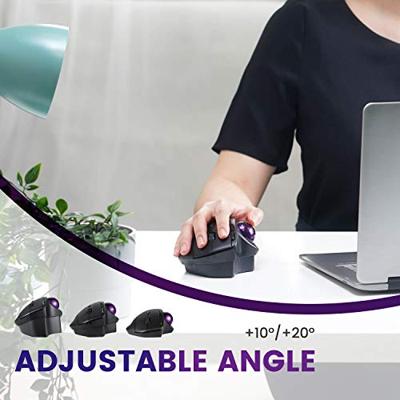 Perixx PERIMICE-720 Muis Radiografisch, Bluetooth Zwart 600 dpi, 1600 dpi Met trackball Perixx PERIMICE-720 Muis Radiografisch, Bluetooth Zwart 600 dpi, 1600 dpi Met trackball