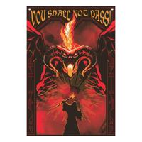 Lord of the Rings Wall Banner You shall not pass! 125 x 85 cm - thumbnail