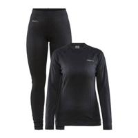 Craft 1909706 CORE Dry Baselayer Set W - Black - XL - thumbnail