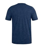 JAKO 6129 T-Shirt Premium Basics - Marine Gemeleerd - M - thumbnail