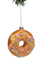 Nordic Light Kerstbal Donut Roze Confetti 10 cm - thumbnail